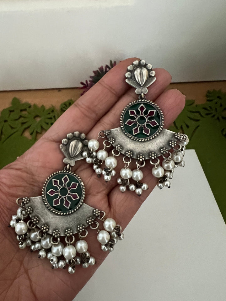 Antique Brass Earrings