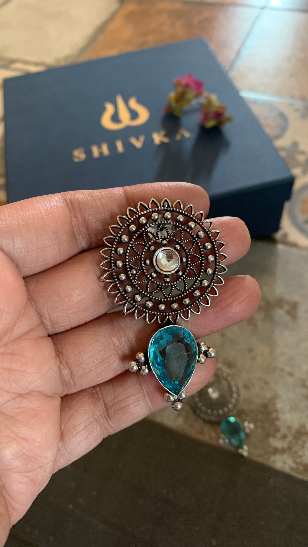 Designer Stone Earrings