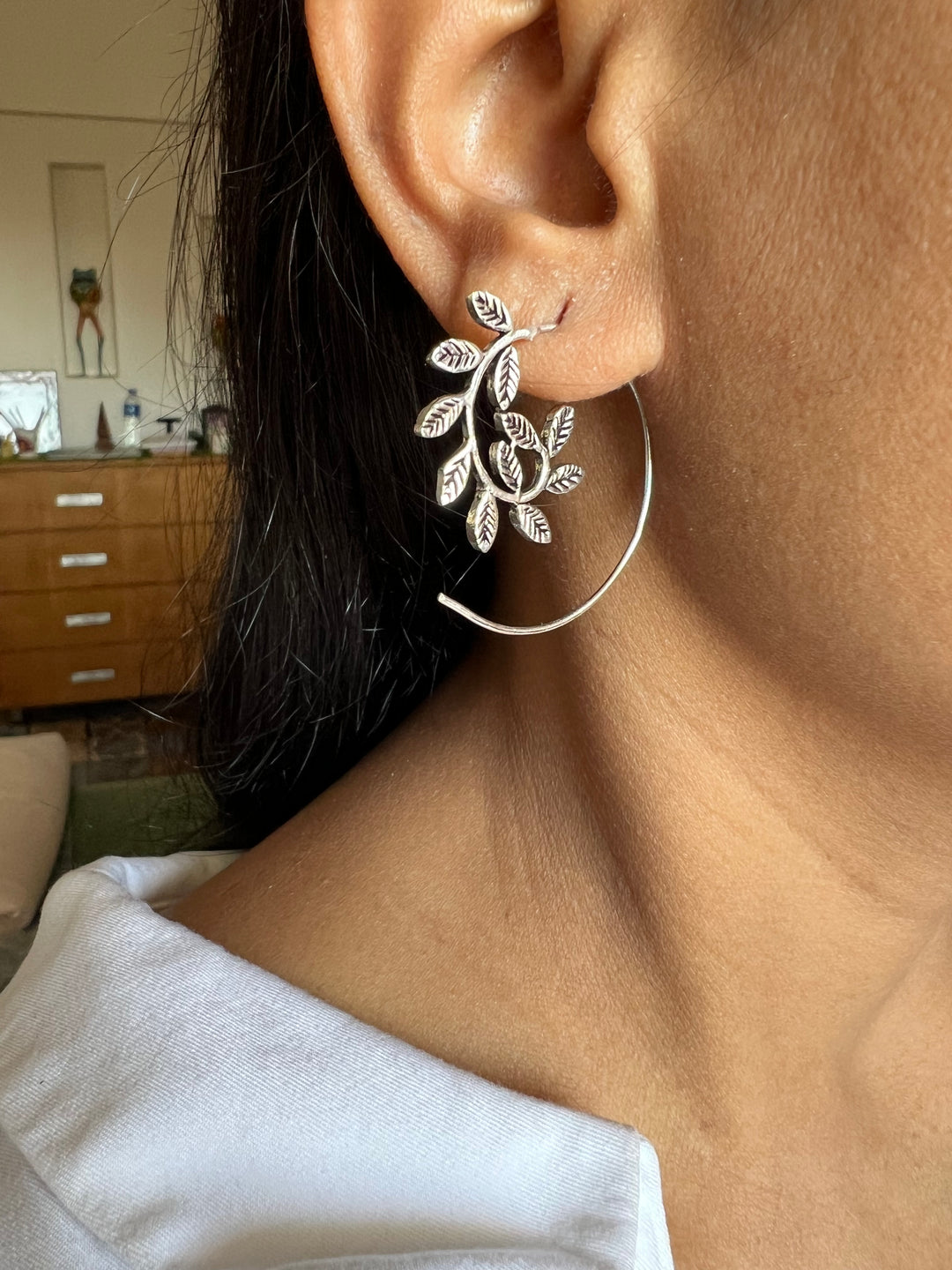 Brass Earrings- Set of Two