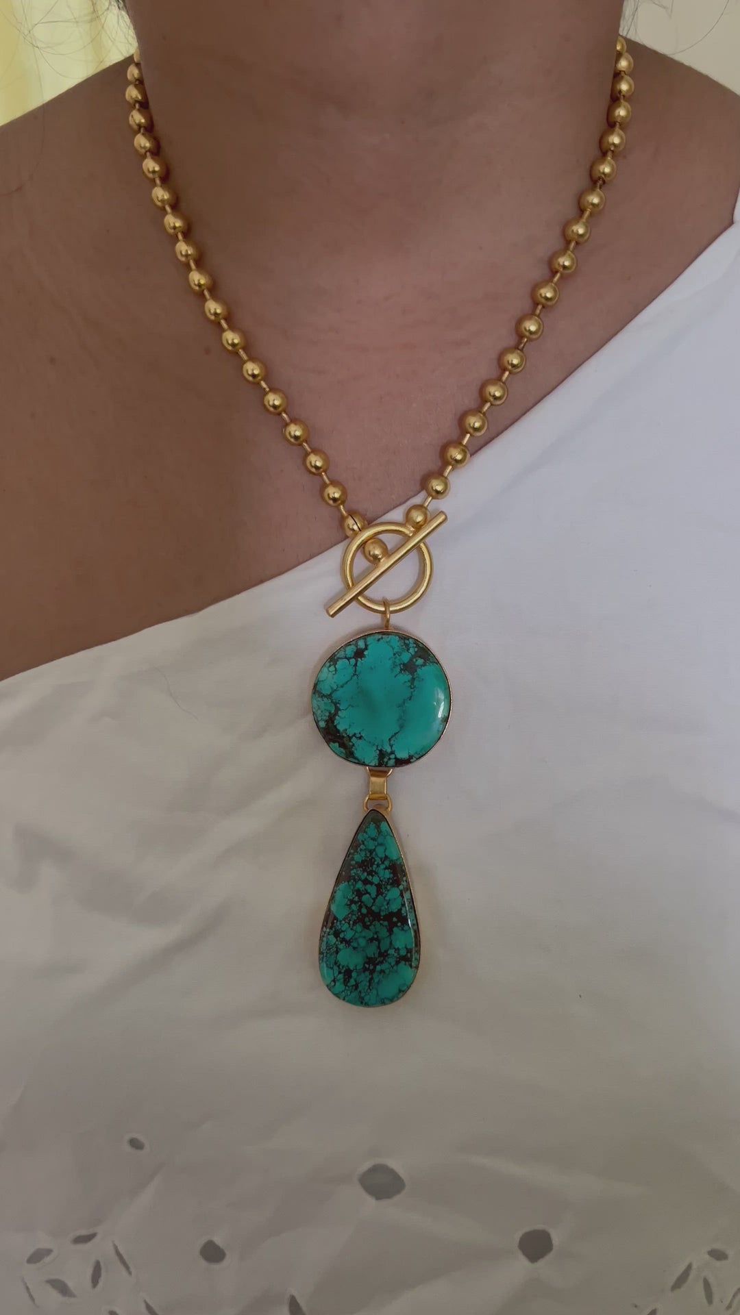 Statement Turquoise Necklace