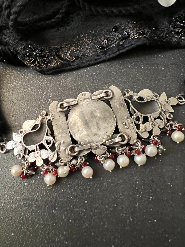 Designer Pure 925 Silver Choker