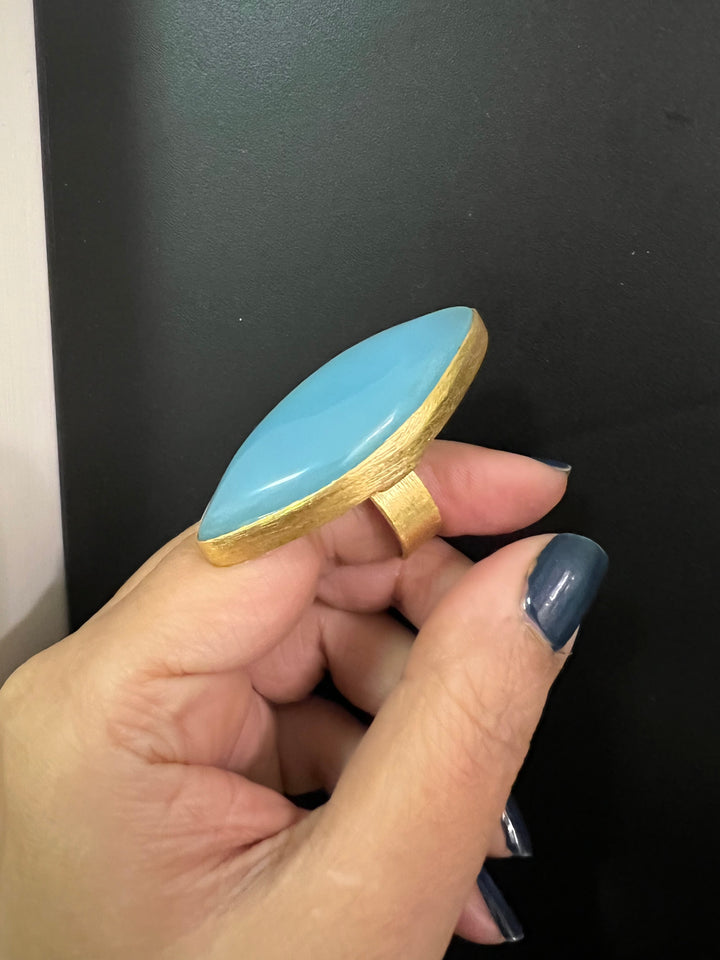 Natural Gemstones Ring