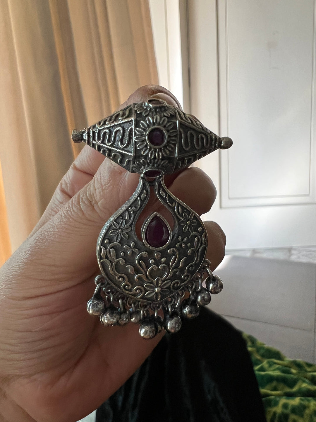 Antique Brass Earrings