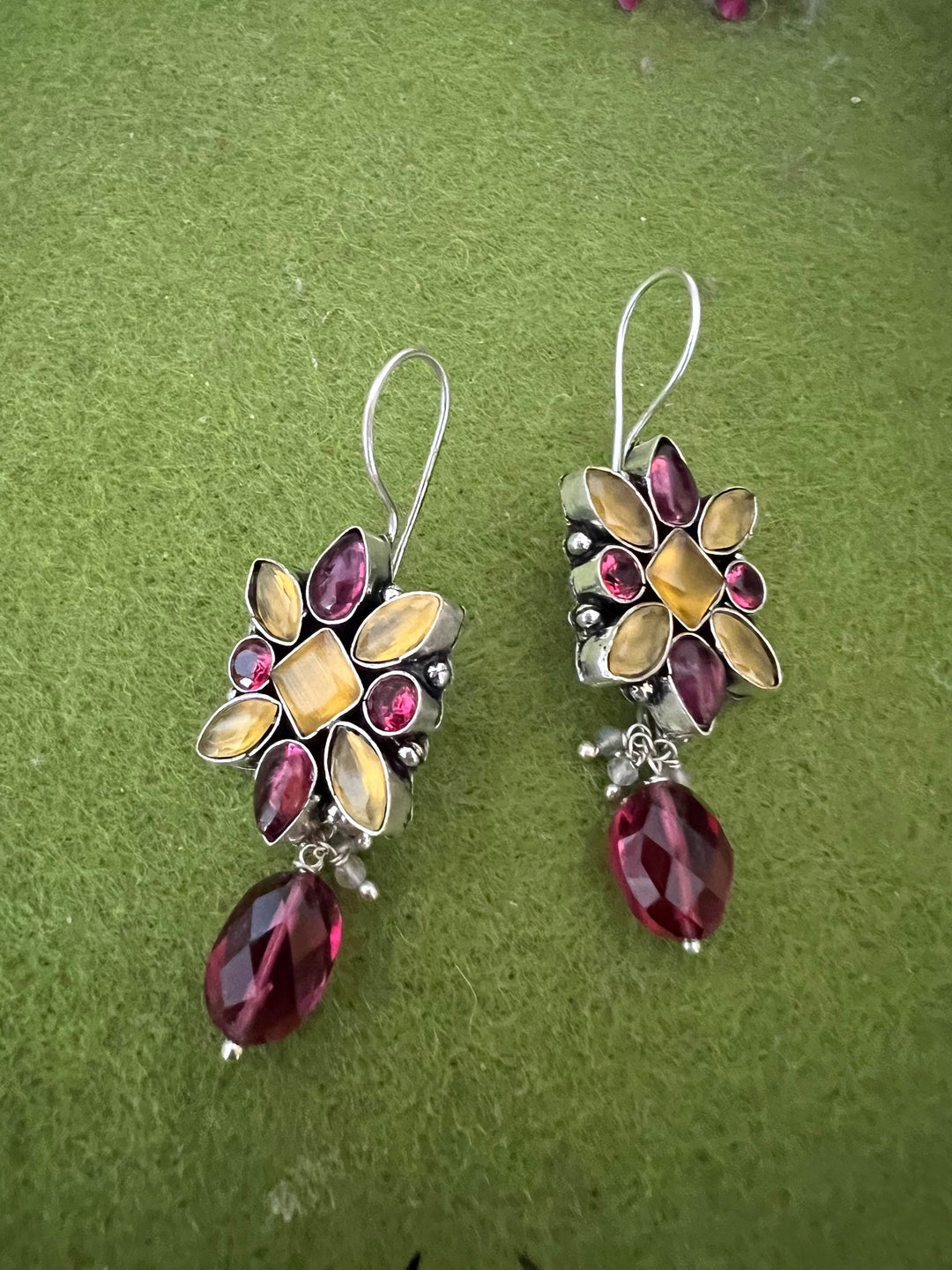 Pink Hydro Drop Earrings