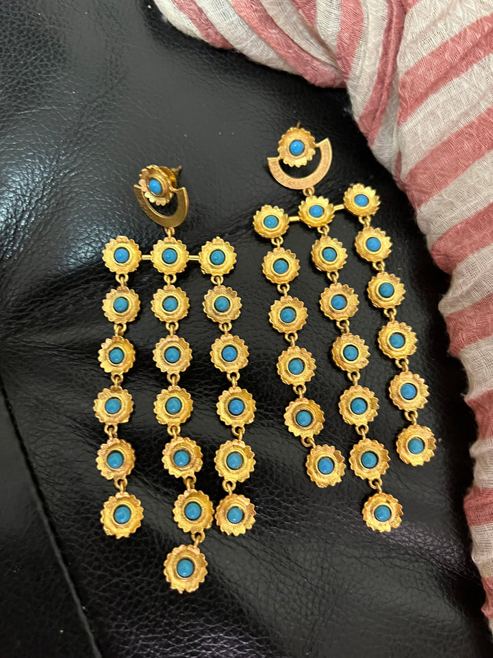 Statement Garden of Flowers Earrings