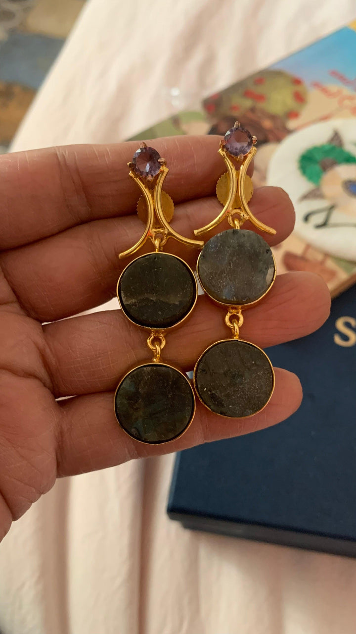 Pretty Stone Earrings - SHIVKA