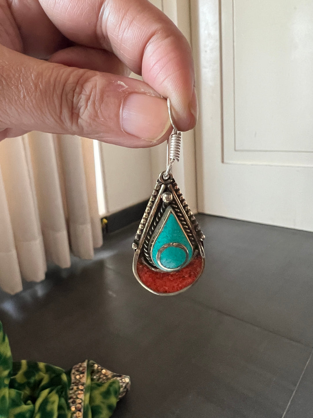 Antique Stones Danglers