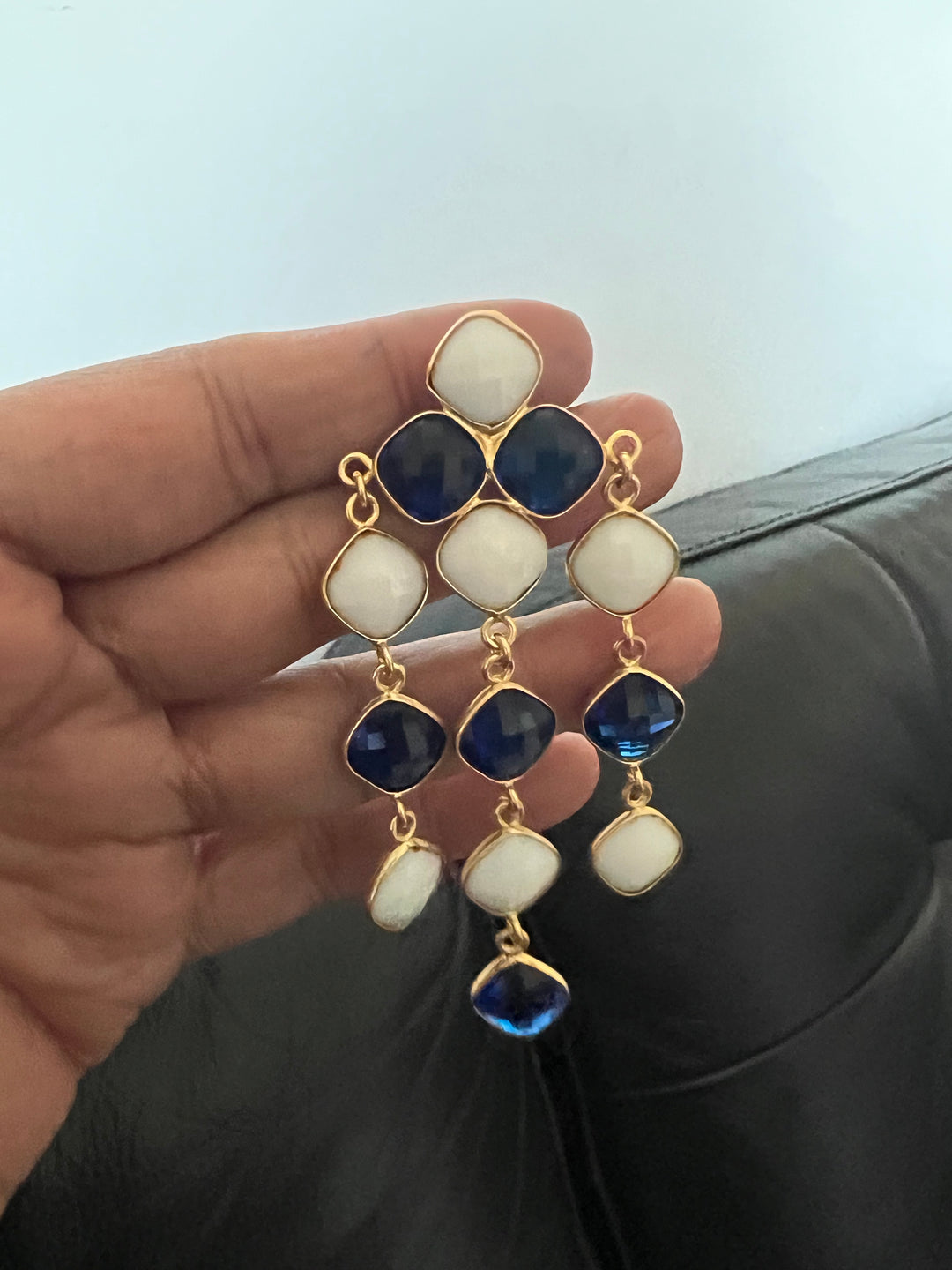 Statement Gemstones Earrings