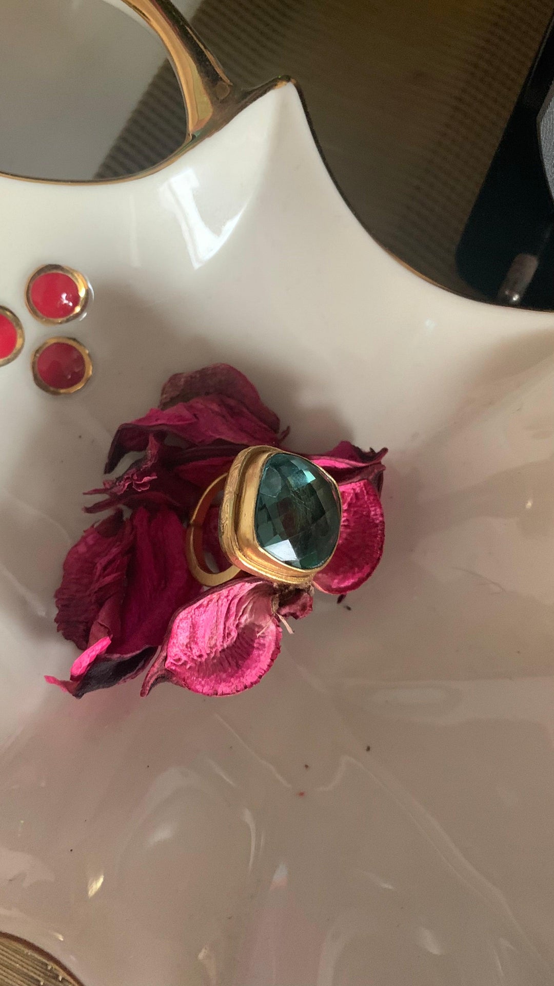 Statement Gemstone Ring - SHIVKA