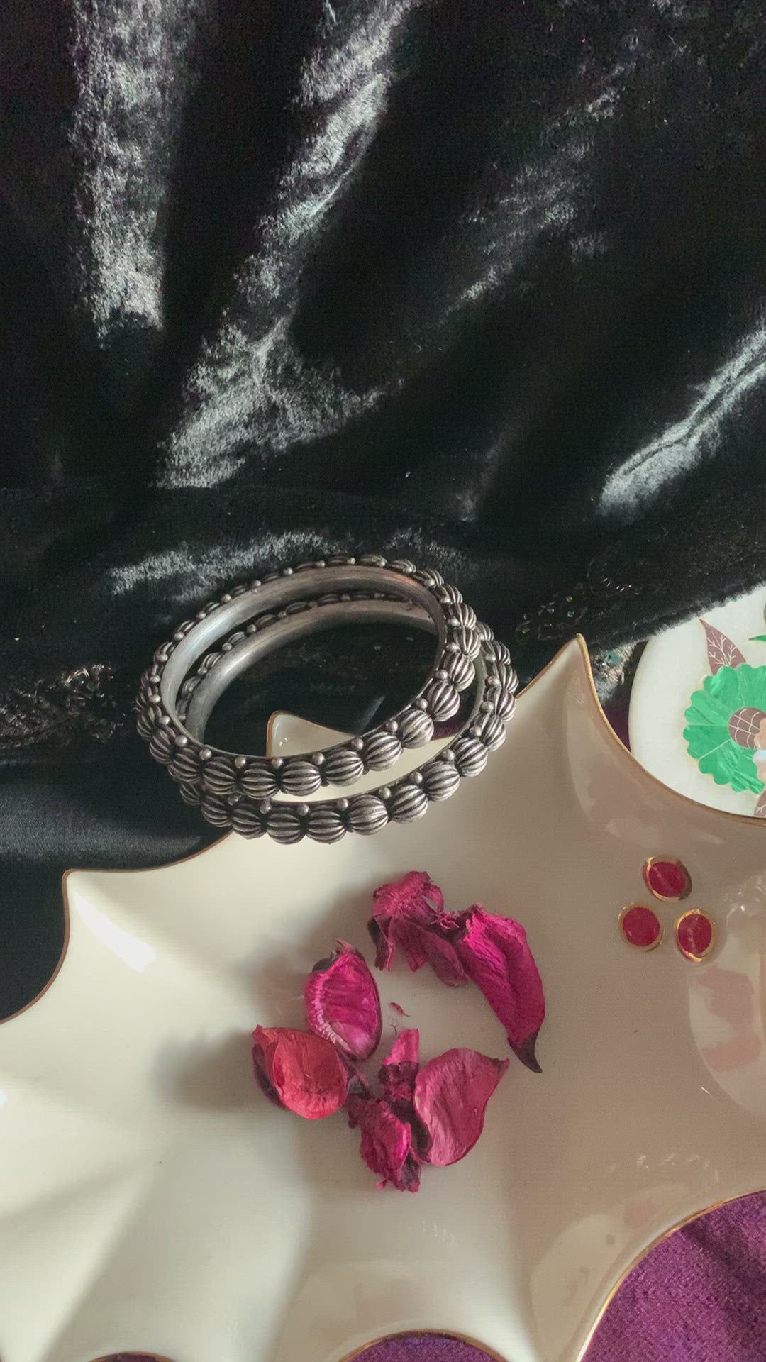 Tribal Dholki Bangles -Set of 2