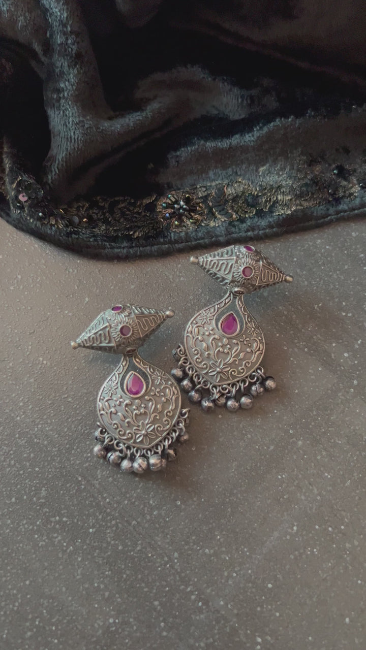 Antique Brass Earrings