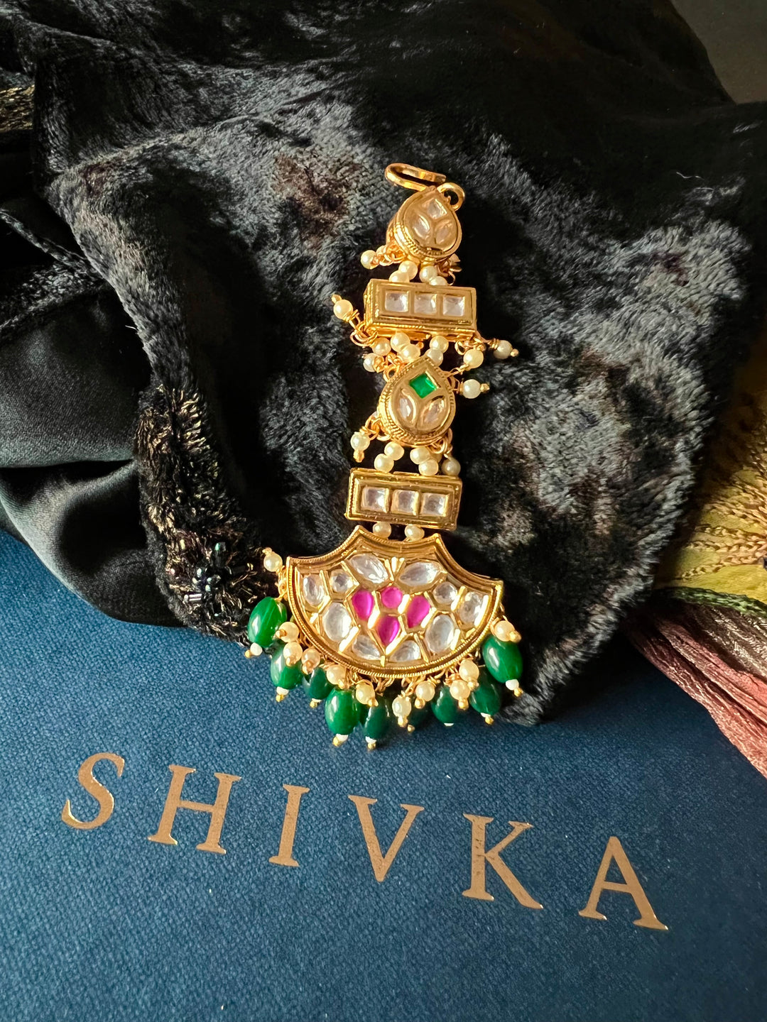 Bridal Kundan Maangtikka