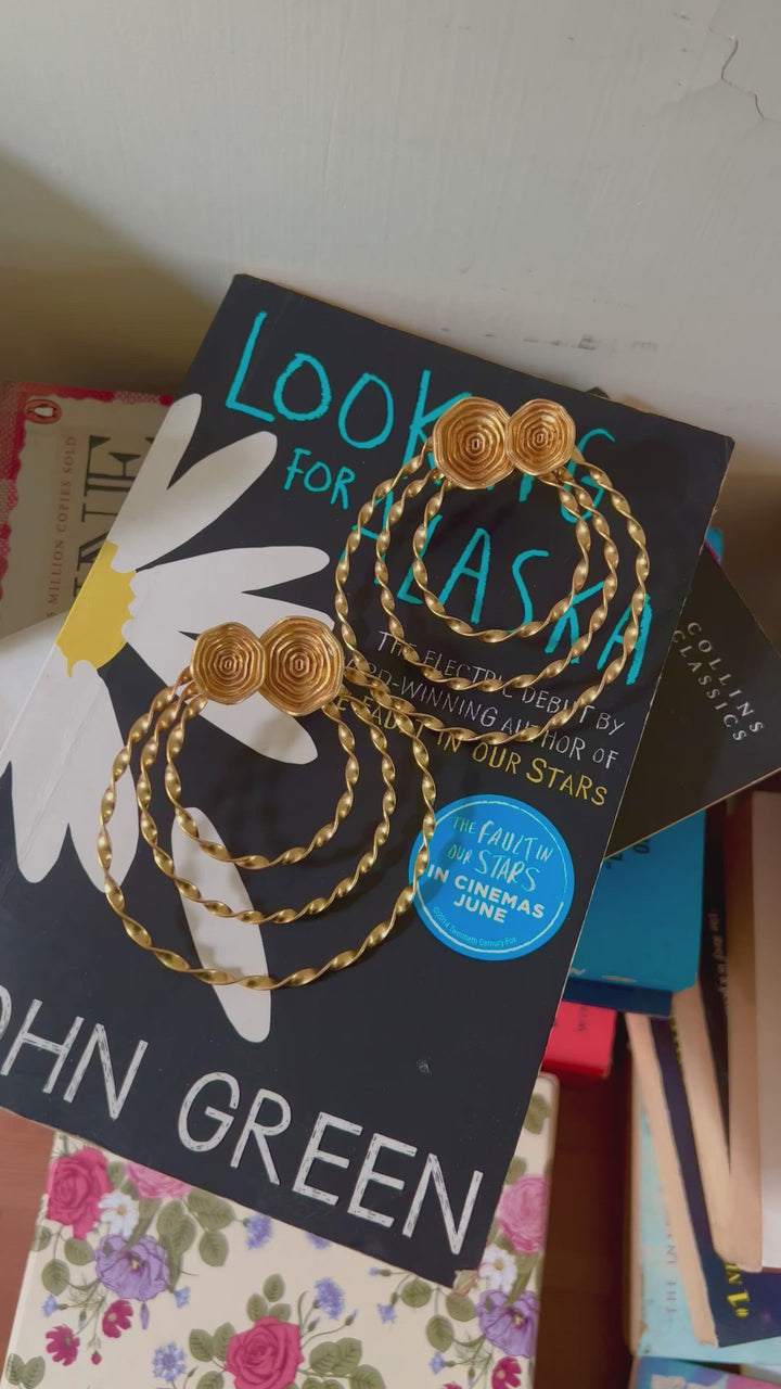 Statement Hoop Studs