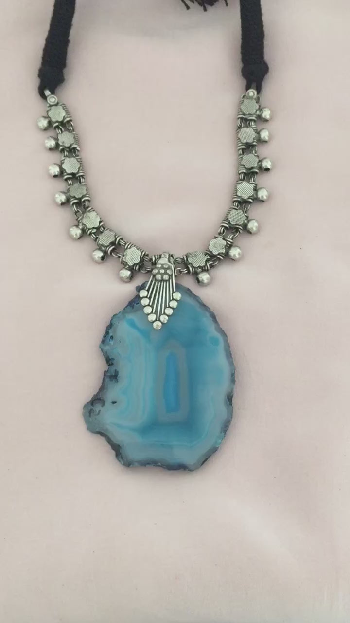 Trendy Raw Stones Necklace