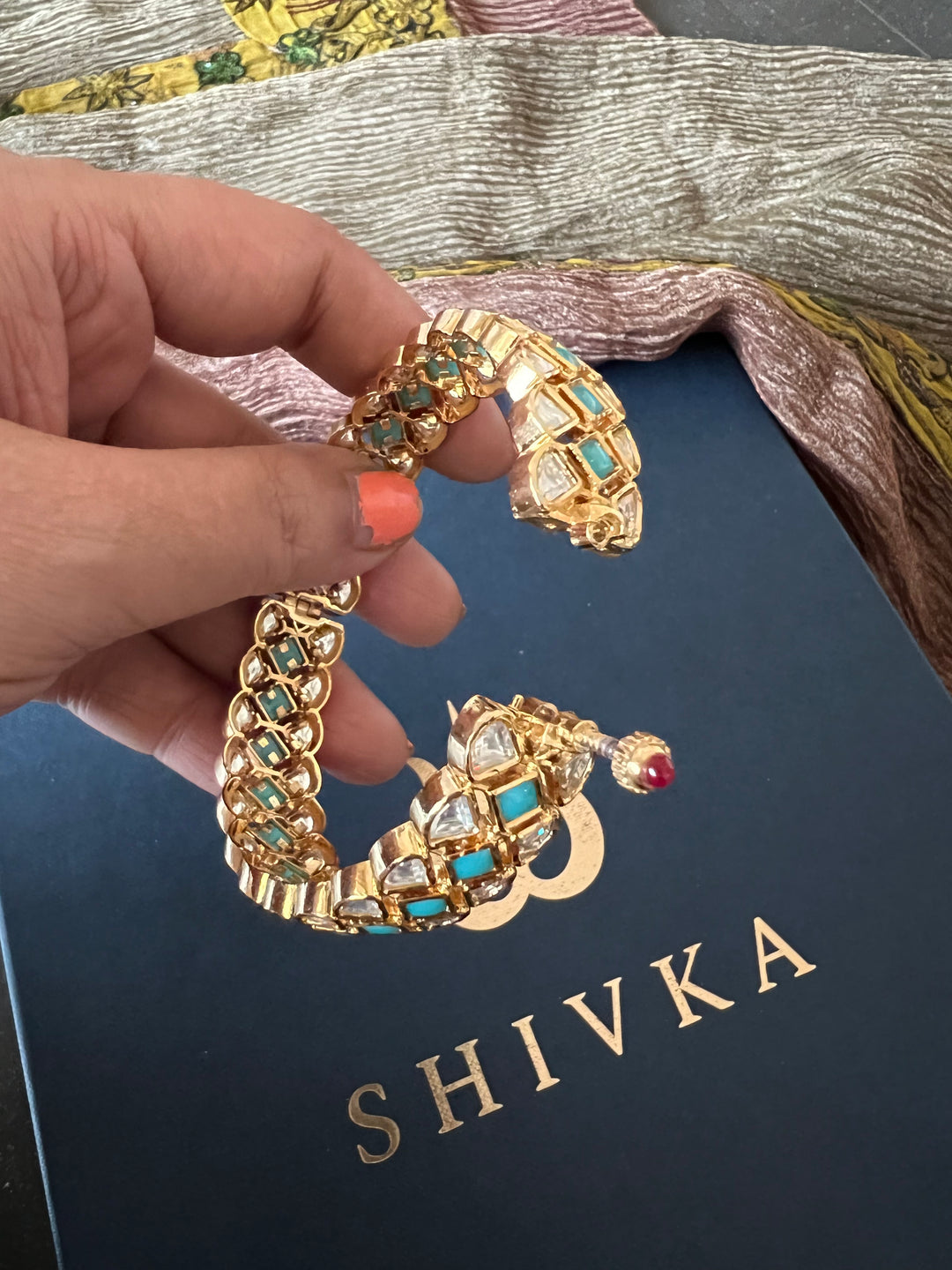 Classic Kundan Bangle