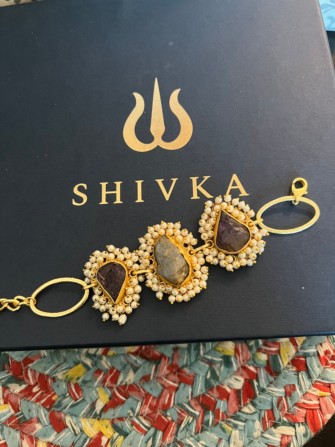 Pearls Cluster Bracelet