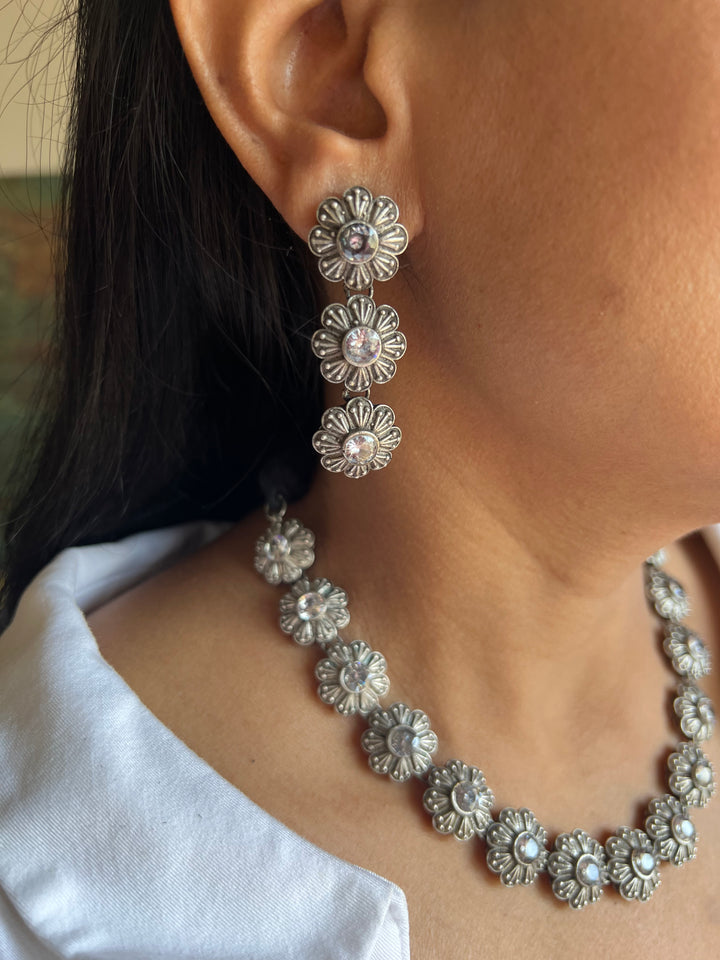 Vintage Necklace with Earrings