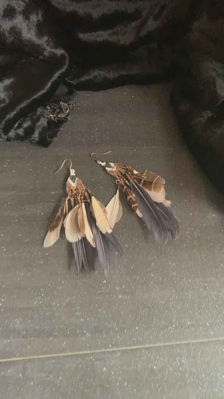 Feather Earrings