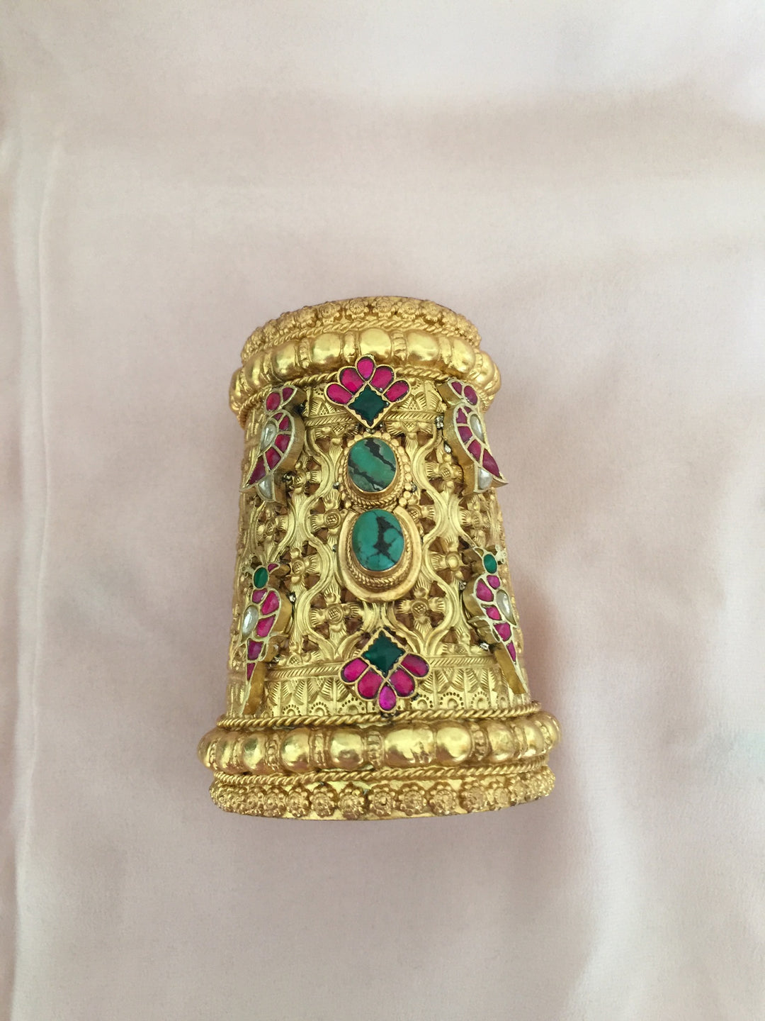 Royal Rajasthani Handcuff Bracelet | Pure 925 Silver Handcuff