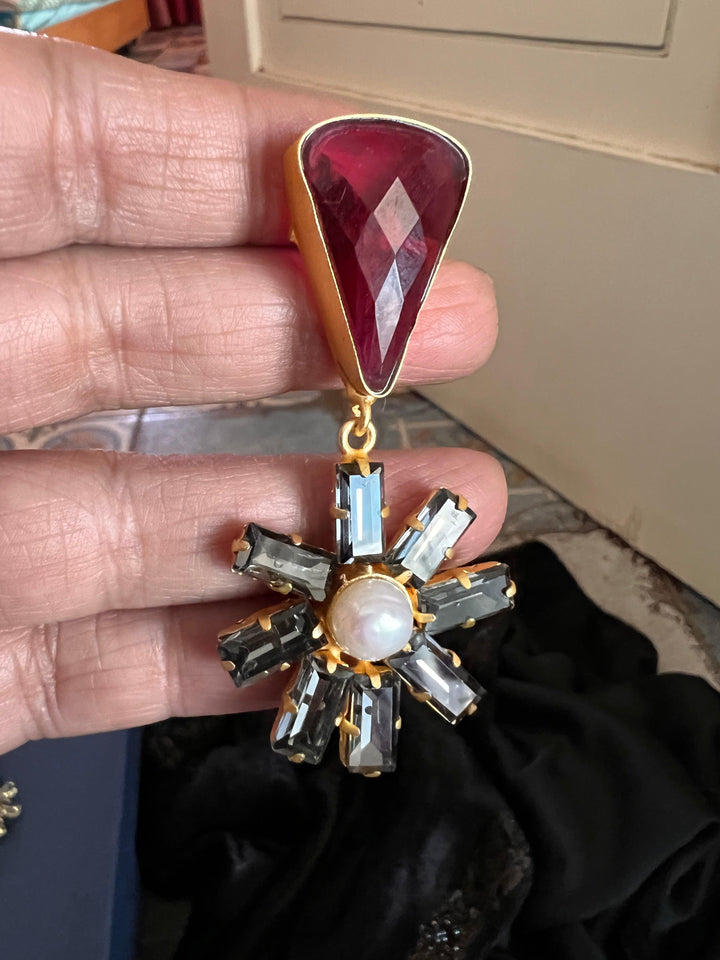 Swarovski Pearl Earrings - SHIVKA