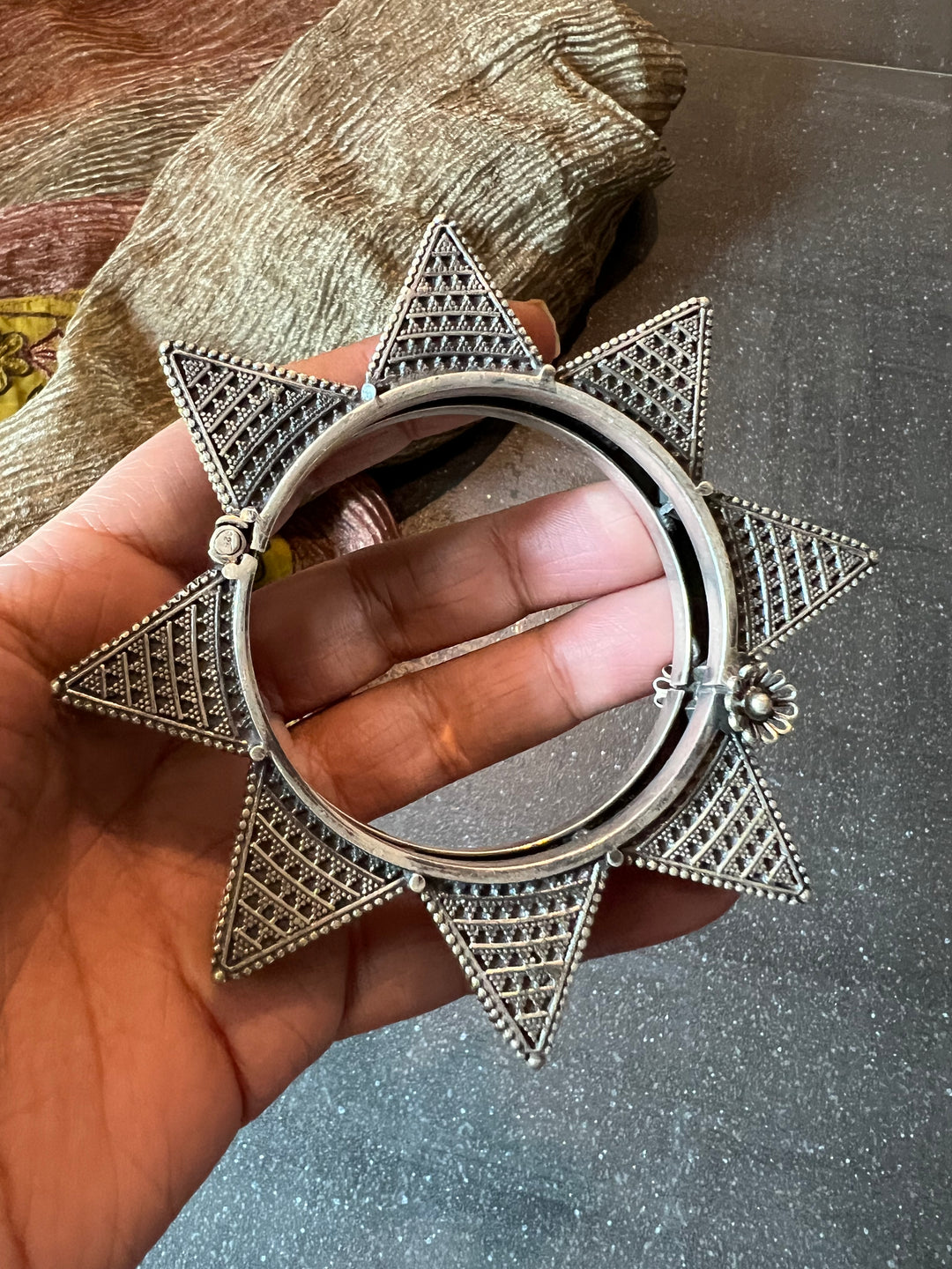 Royal Pure 925 Silver Kada