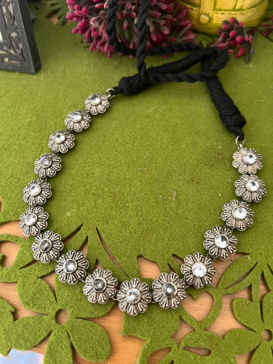 Vintage Necklace with Earrings