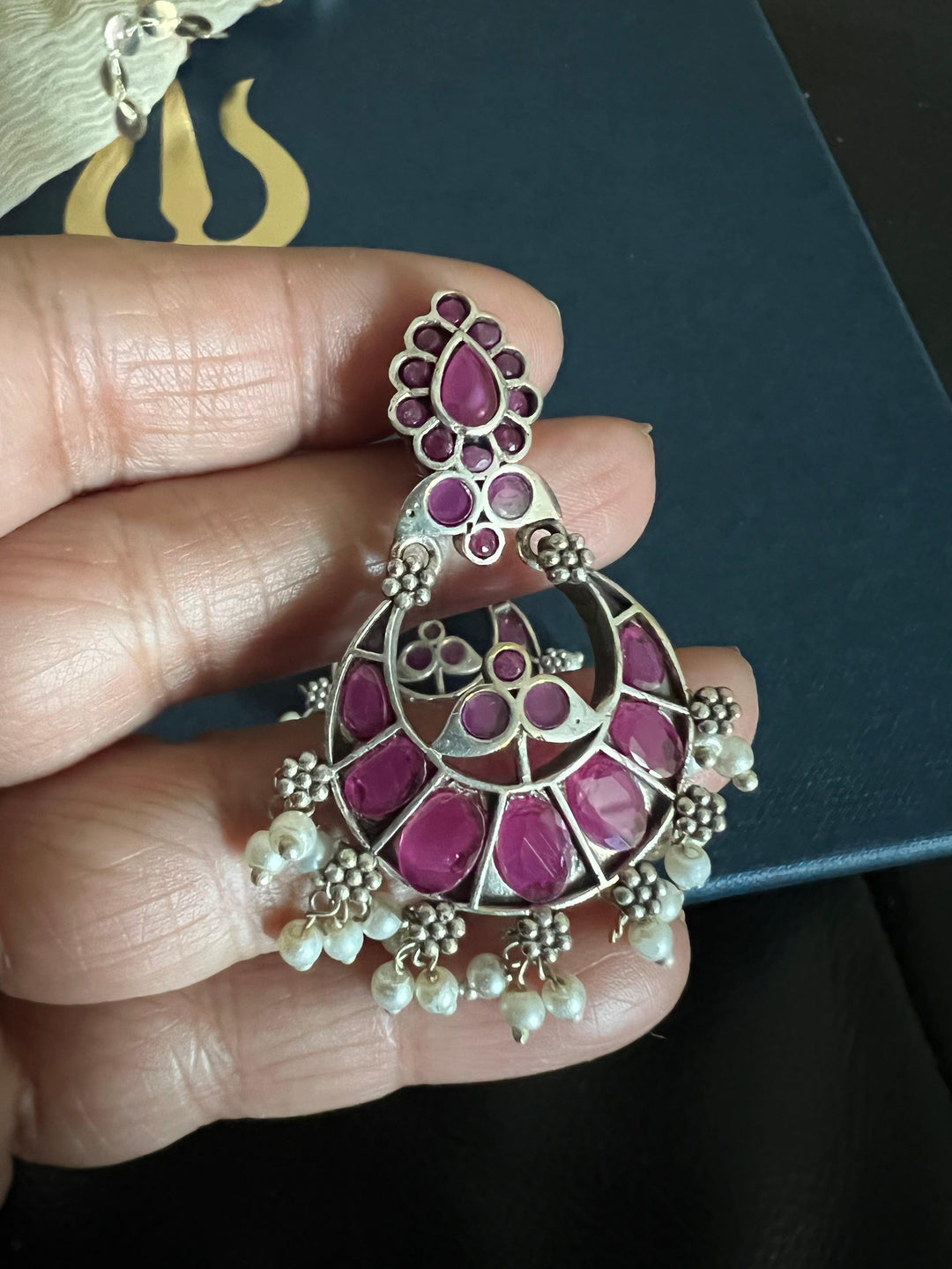 Gorgeous Stone Danglers - SHIVKA