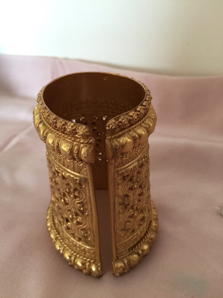 Royal Rajasthani Handcuff Bracelet | Pure 925 Silver Handcuff