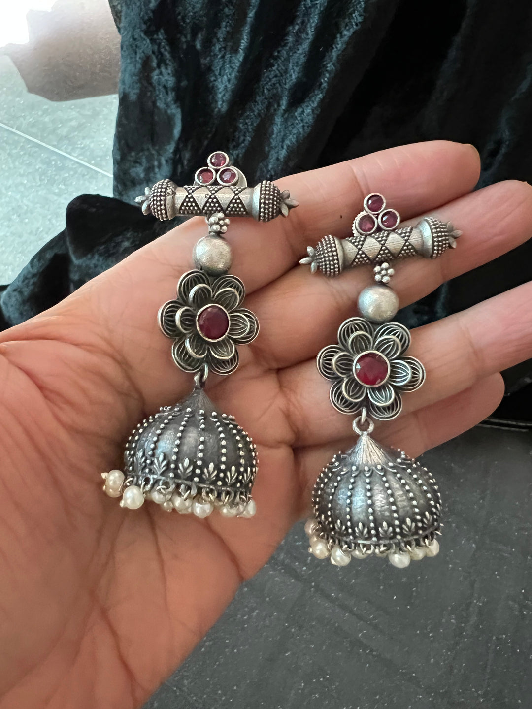 Antique Brass Earrings