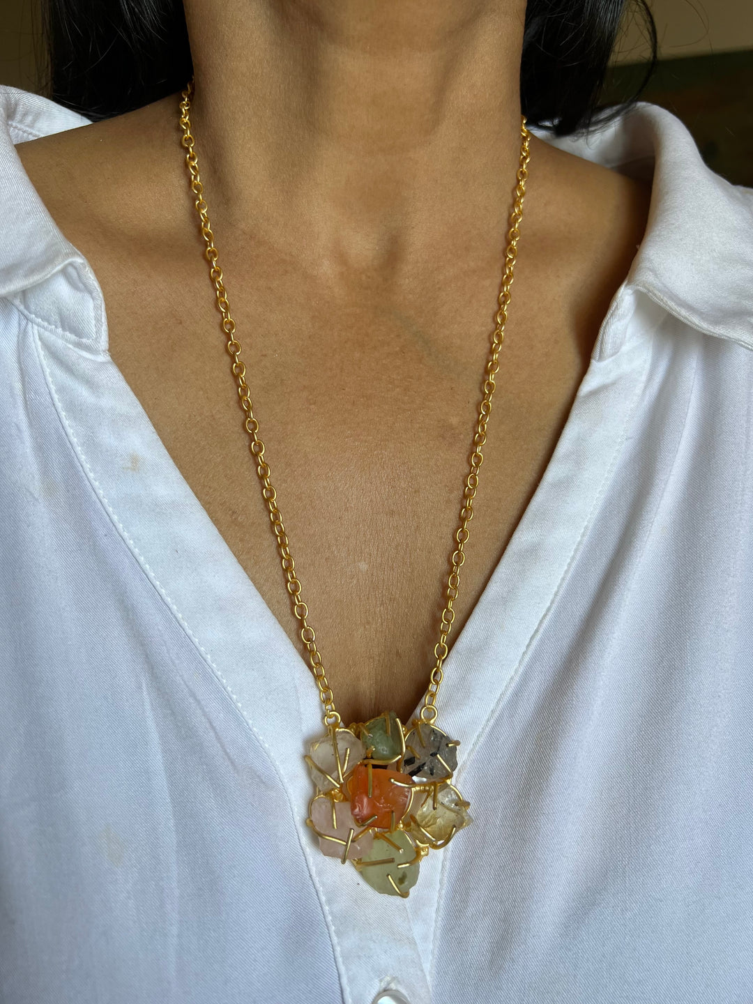 Designer Gemstones Necklace