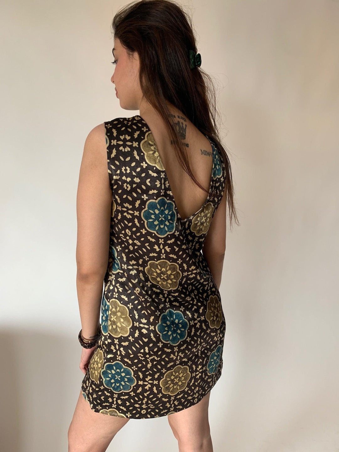 Silk Lounge Mini Dress - SHIVKA