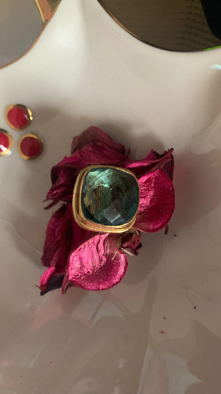 Statement Gemstone Ring - SHIVKA