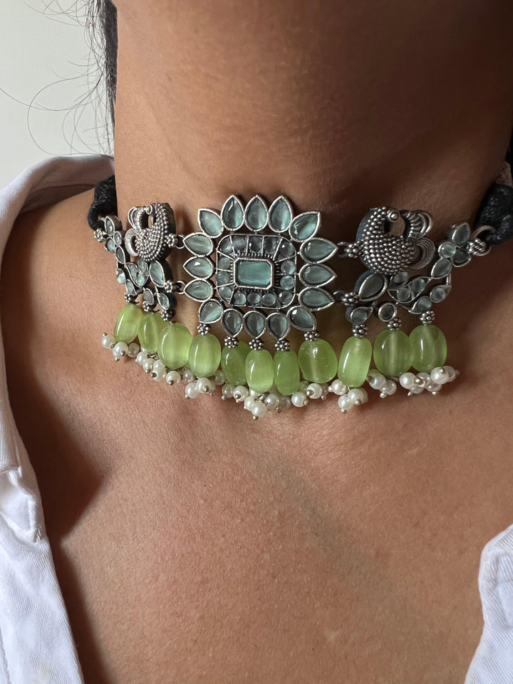 Monalisa Choker with Earrings - SHIVKA