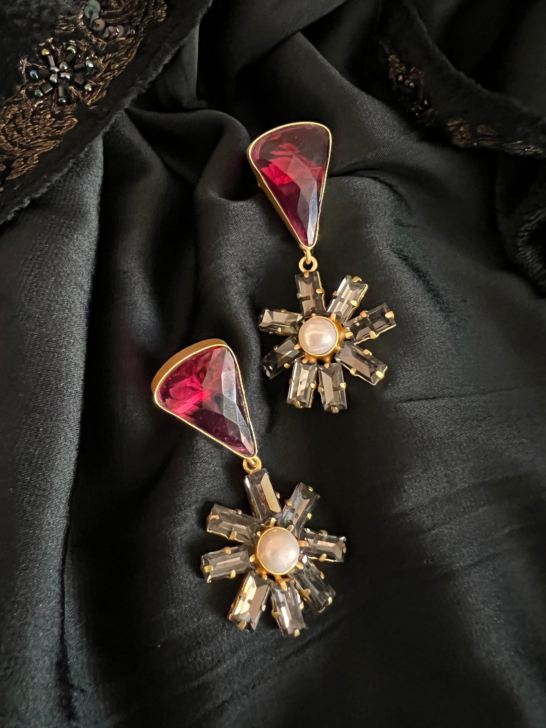 Swarovski Pearl Earrings - SHIVKA