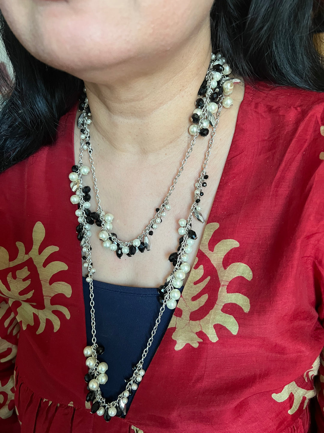 Pearl Beaded Necklace