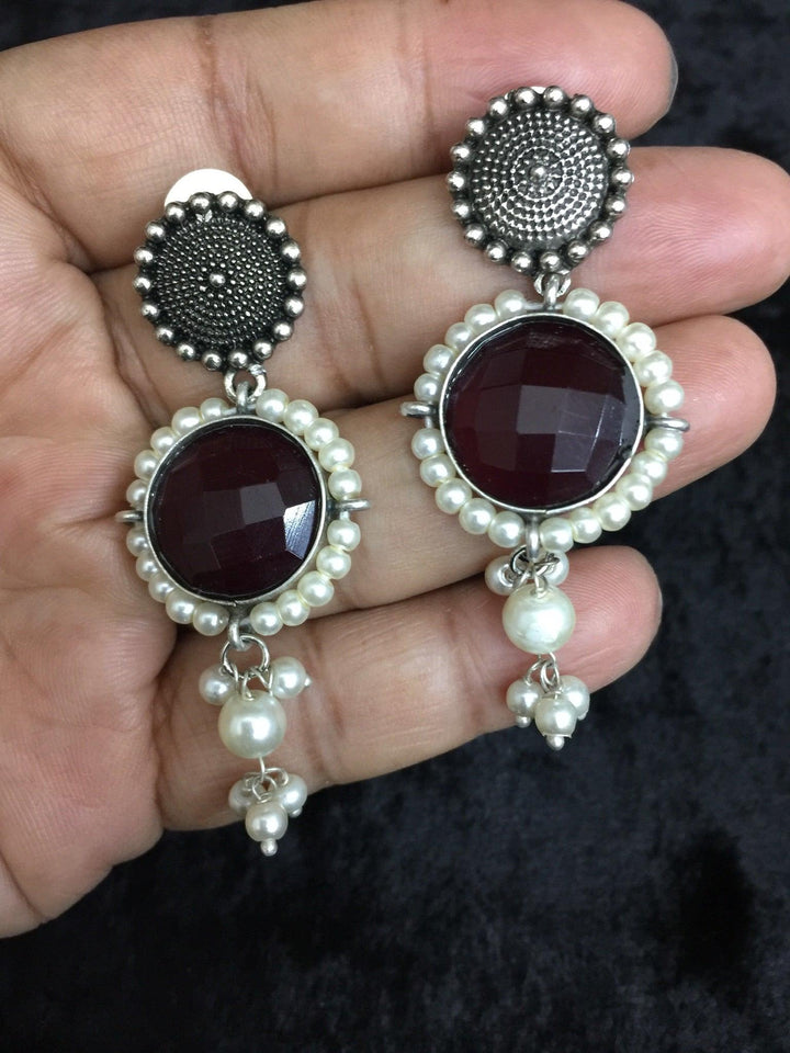 Vintage Artistic Necklace with Earrings - SHIVKA