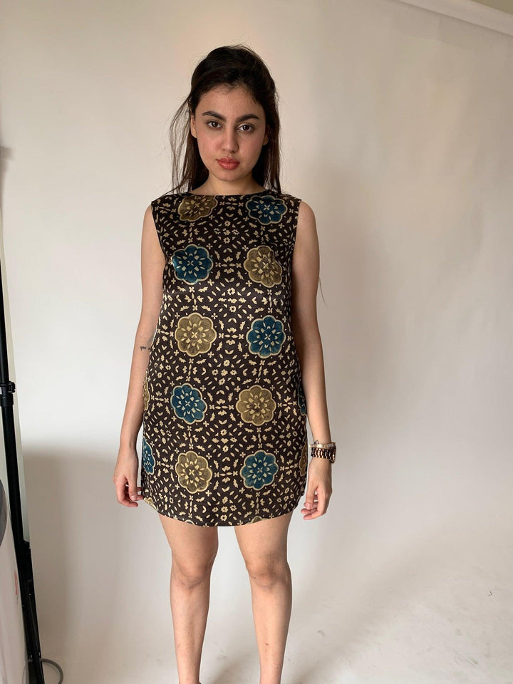 Silk Lounge Mini Dress - SHIVKA