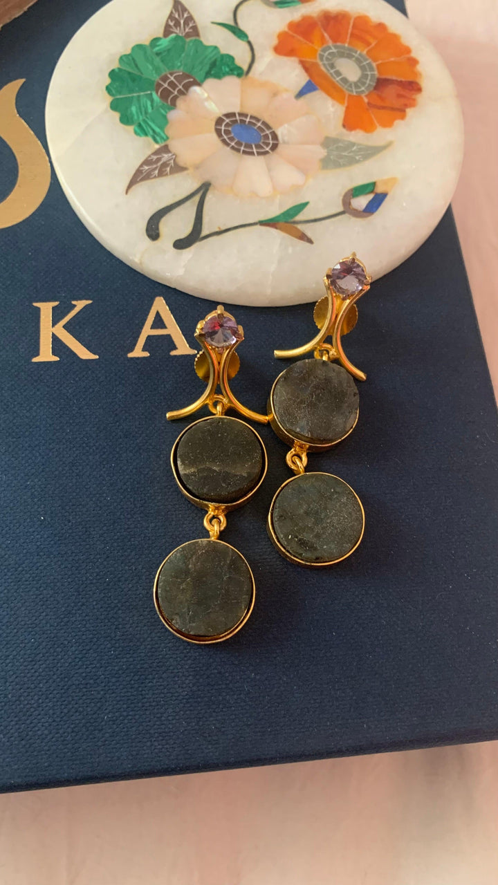 Pretty Stone Earrings - SHIVKA
