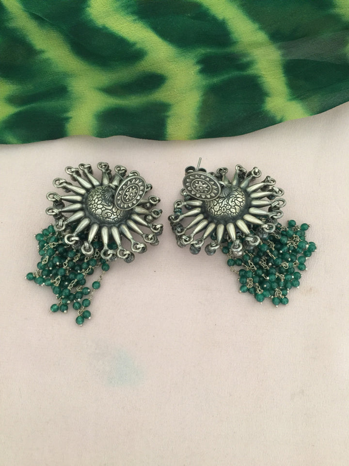 Scintillating Pure Silver 925 Earrings