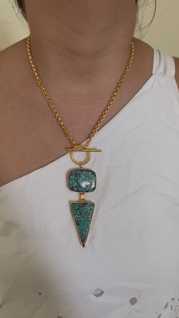 Statement Turquoise Necklace