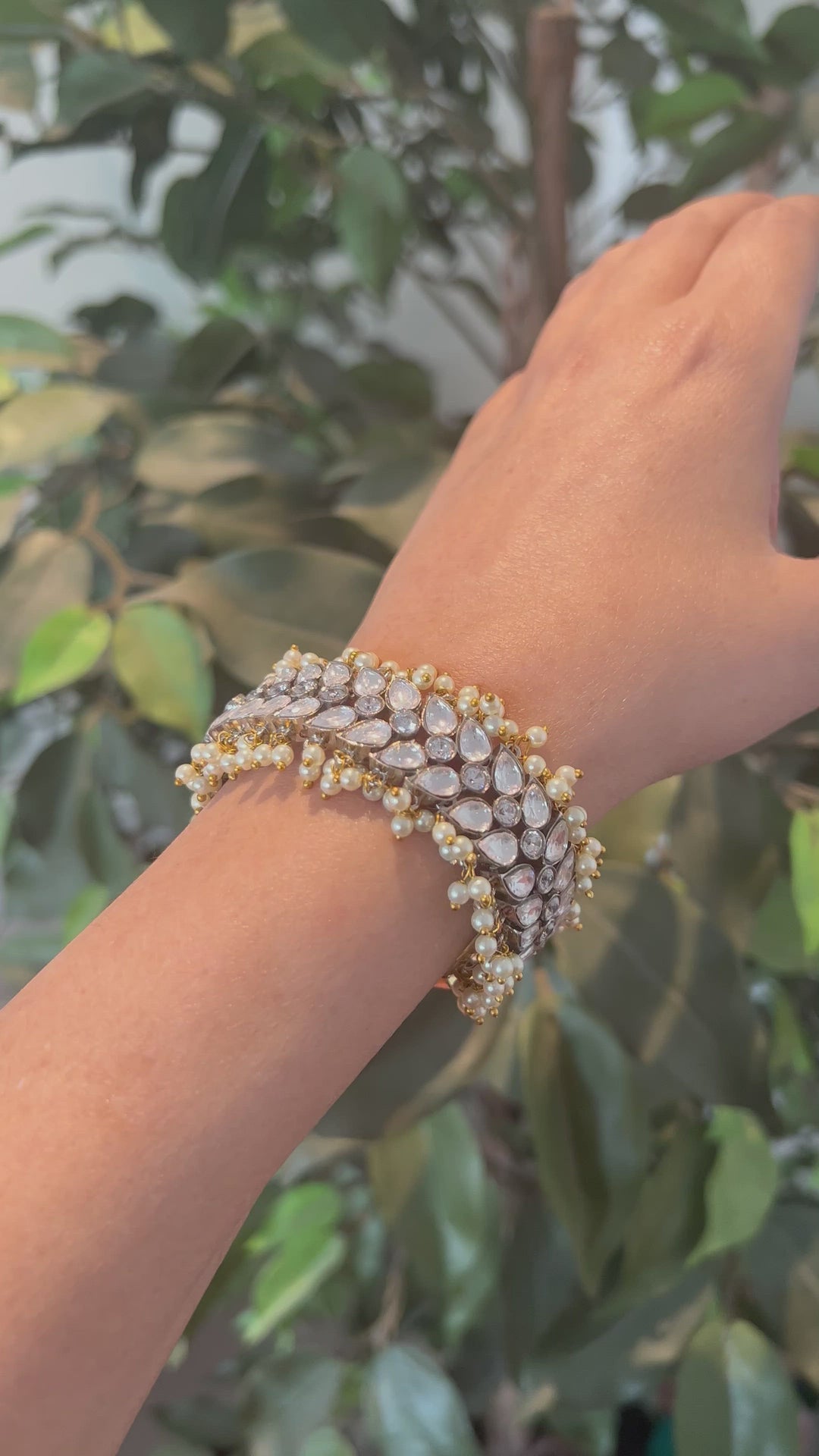 Scintillating Faux Diamond Bracelet