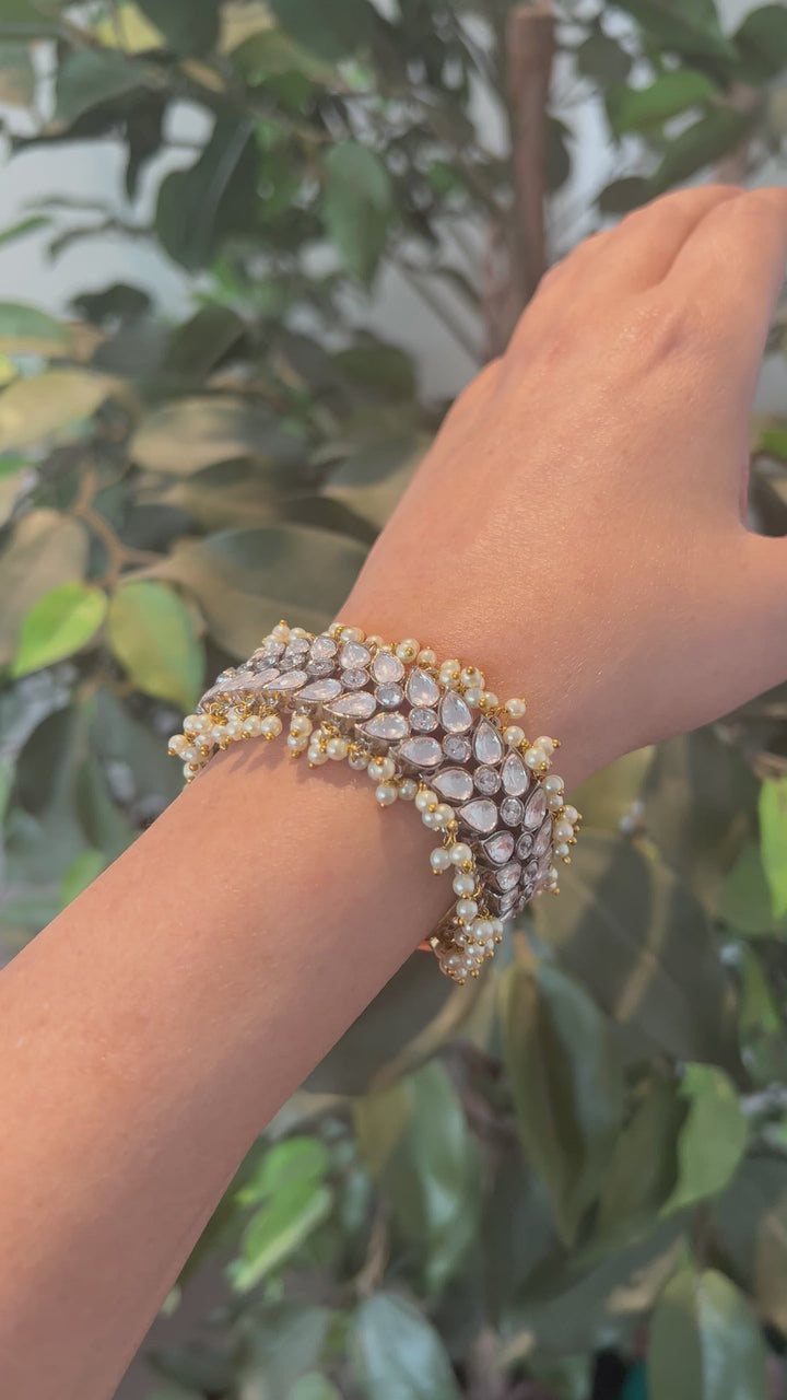 Scintillating Faux Diamond Bracelet