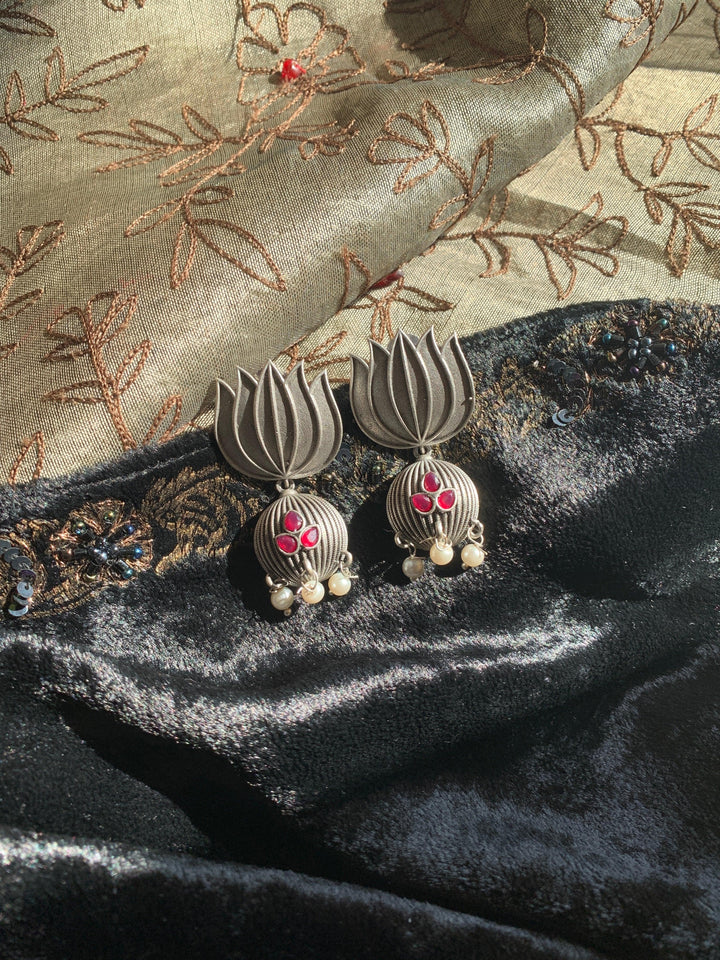 Lotus Earrings - SHIVKA