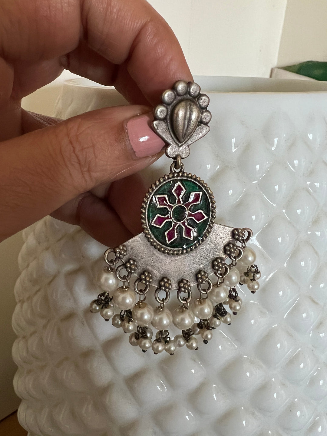 Antique Brass Earrings