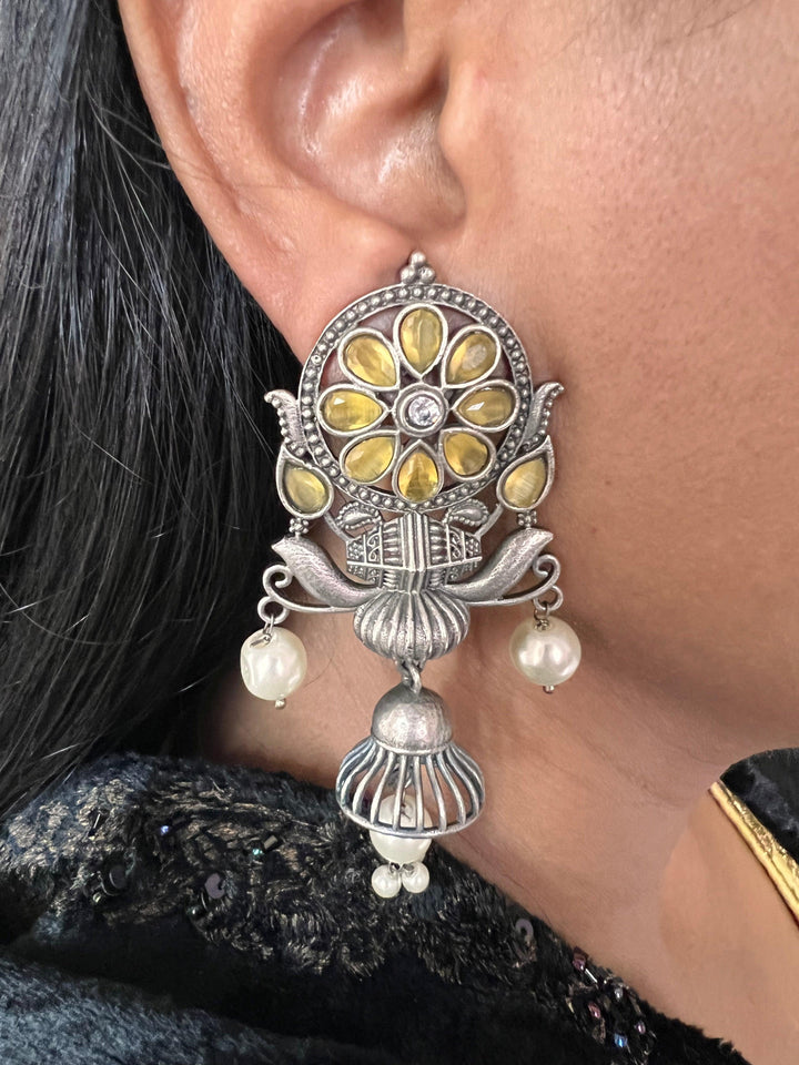 Statement Antique Earrings - SHIVKA