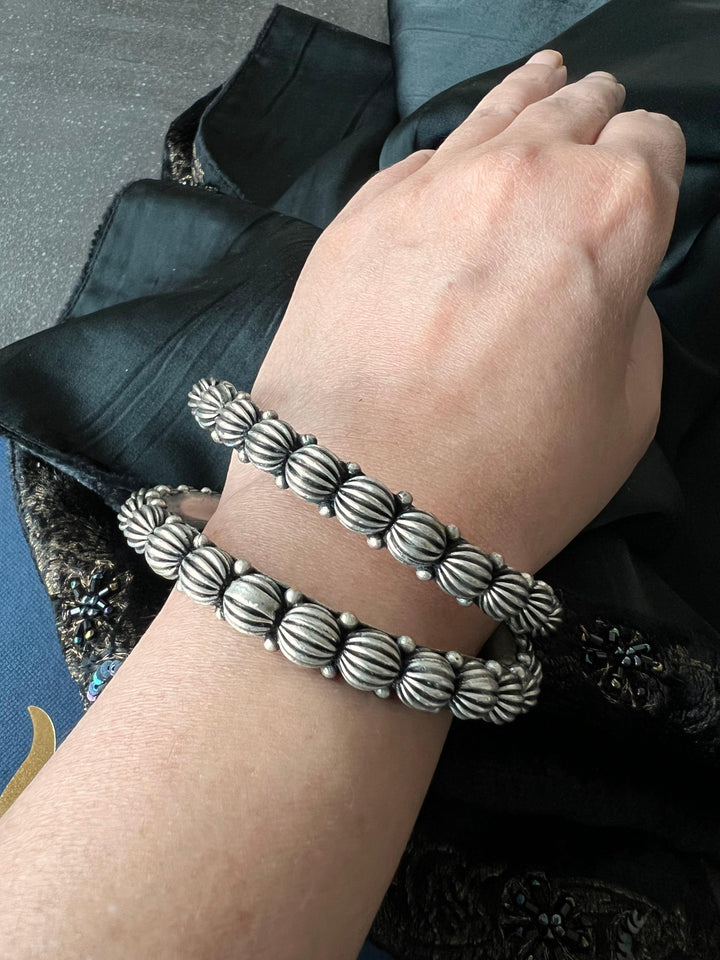 Tribal Bangles- Set of Two - SHIVKA