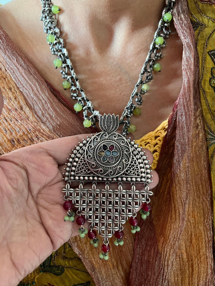 Vintage Artistic Necklace - SHIVKA