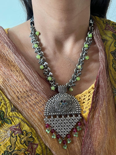 Vintage Artistic Necklace - SHIVKA