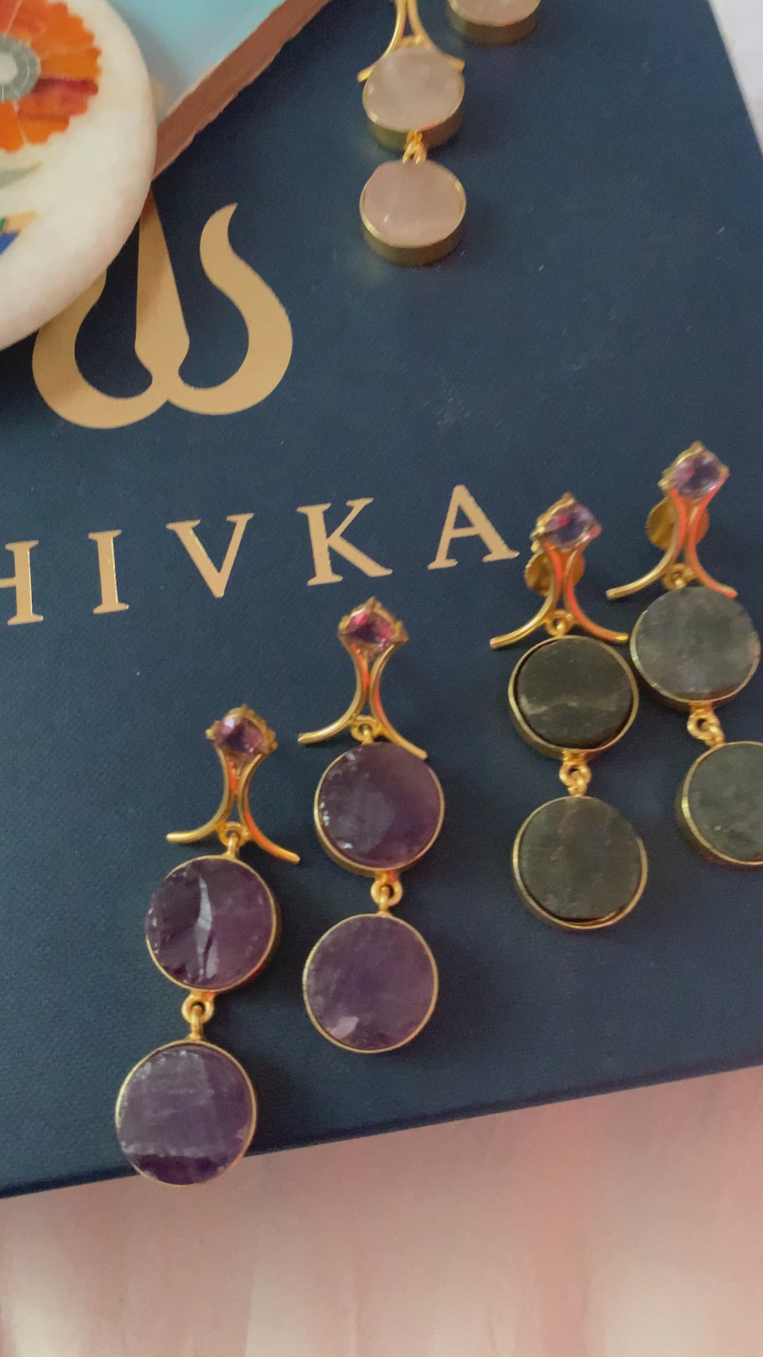 Pretty Stone Earrings