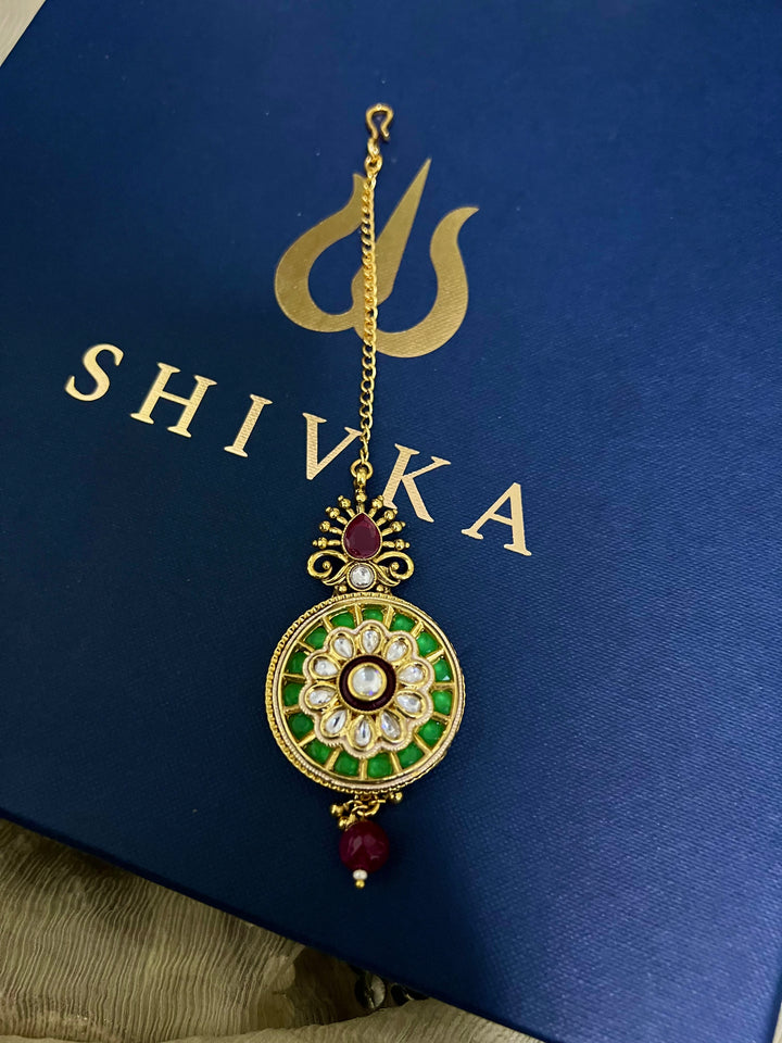 Bridal Kundan Maangtikka